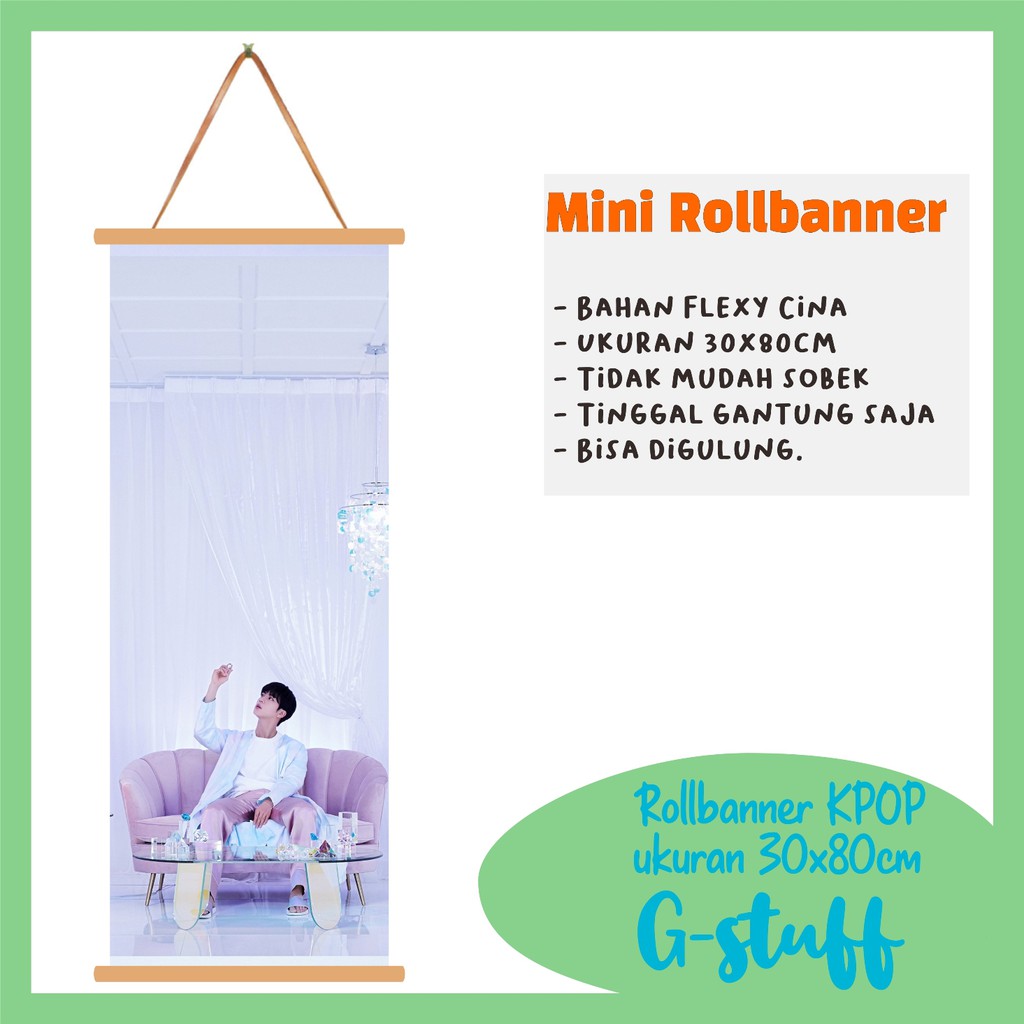 Mini Roll Banner Jin BTS