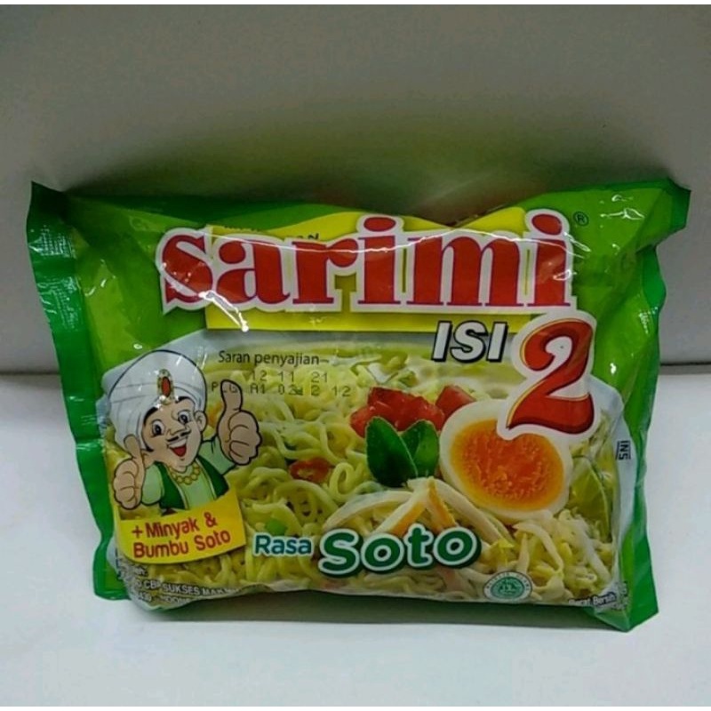 Jual Sarimi Duo Rasa Soto Gr Mie Instan Kuah Isi Shopee Indonesia