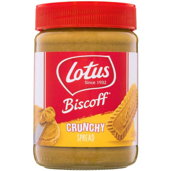 Lotus Biscoff spread crunchy selai (380 gram) olesan roti