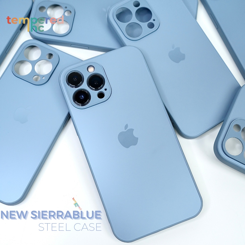 NEW !! SIERRABLUE Steel Case Iphone ( Iphone 11 - 13 pro max READY !! )