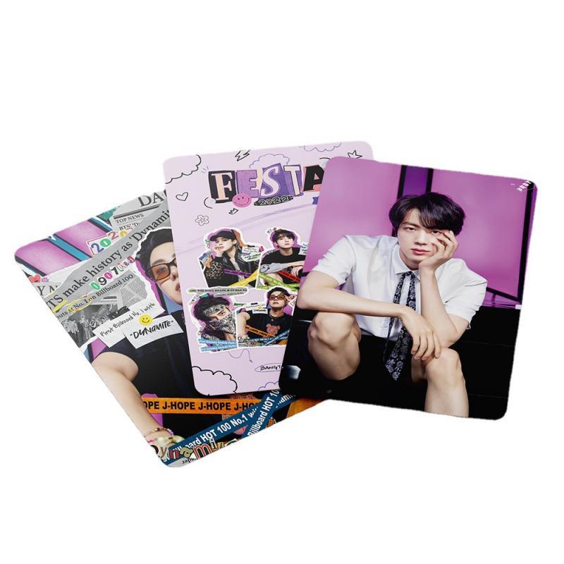 Kartu Lomo Foto KPOP BTS 2022 9 Anniversary