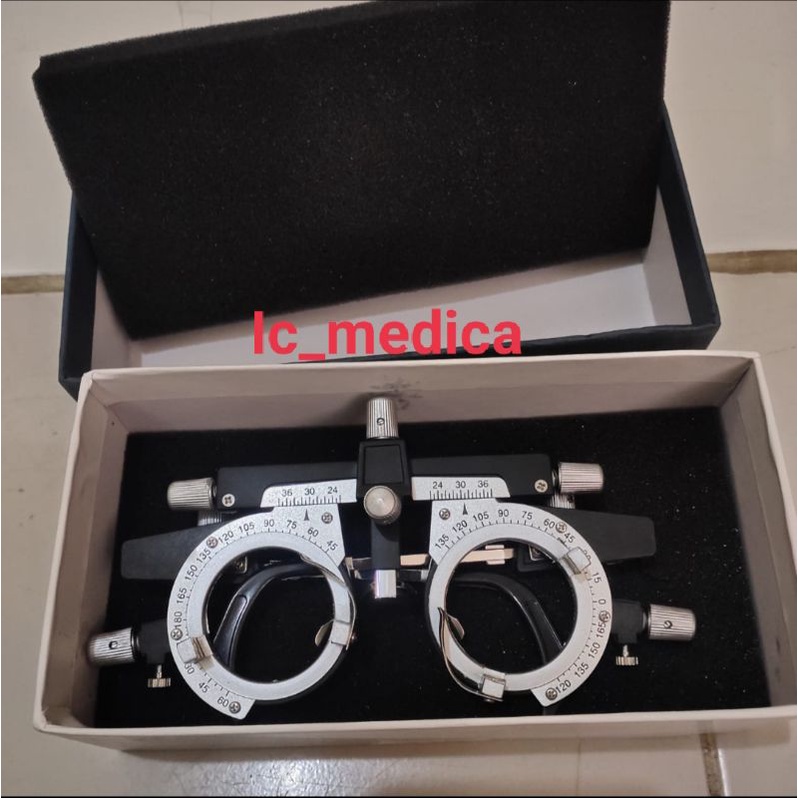 Frame trial lens optical