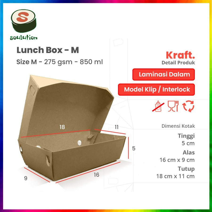 Kertas Bungkus Nasi Nasi Kotak Nasi Box Praktis Simpel Kekinian M Isi 100 Lembar Shopee Indonesia