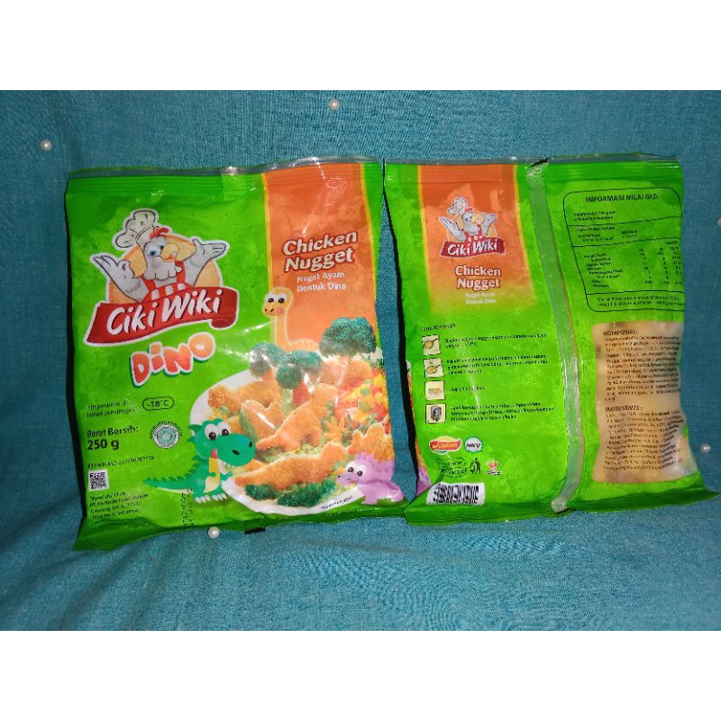 

Naget ayam Ciki wiki dinosaurus 250gr