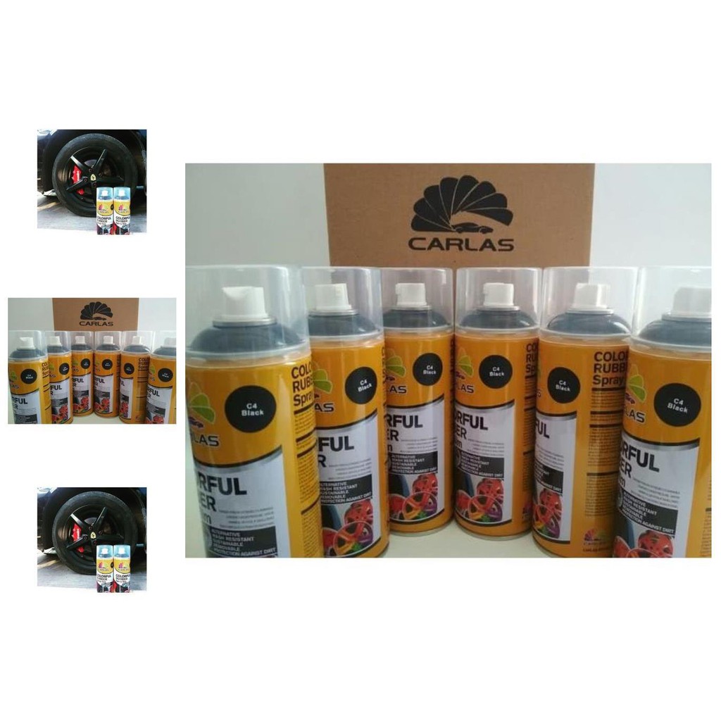 

carlas rubber paint black c4