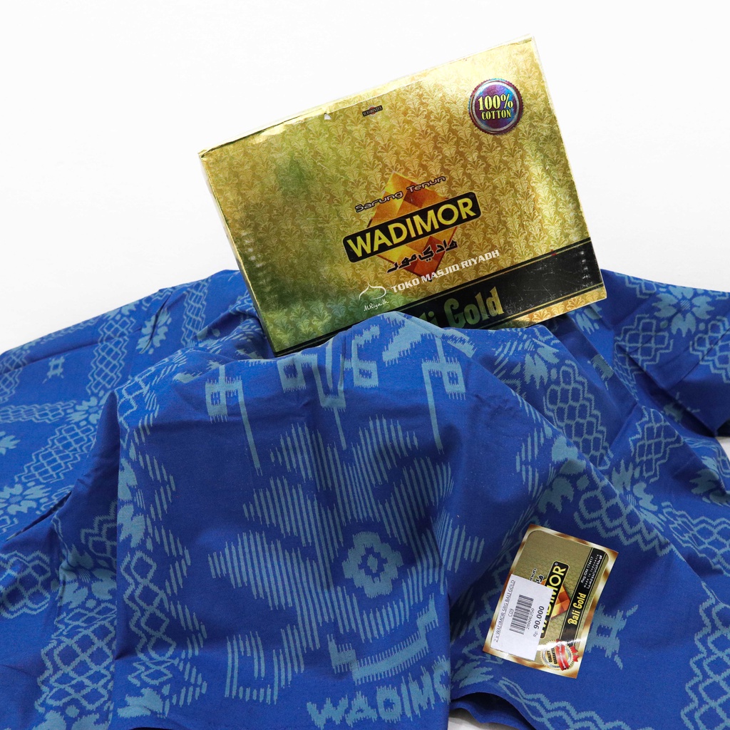 Sarung Wadimor Motif Bali Gold