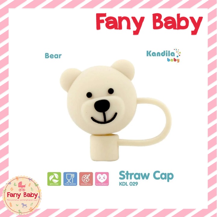 KANDILA BABY STRAW CAP / TUTUP SEDOTAN SILIKON