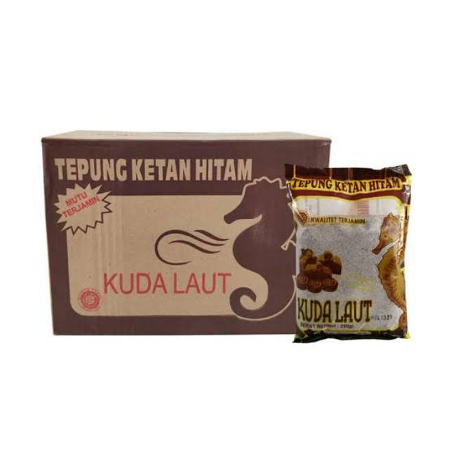 

tepung KETAN HITAM CAP KUDA LAUT 250 gram 250gr