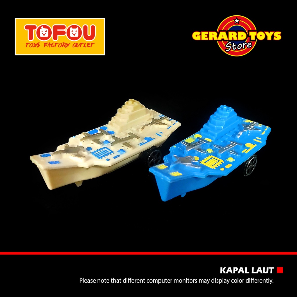 Mainan Perahu Kapal Induk Aircraft Carrier Warship Mini MURAH BAGUS