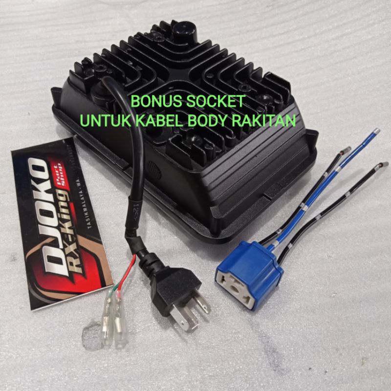 LAMPU DEPAN KOTAK DAYMAKER RX KING 5T5 BONUS SOCKET-2