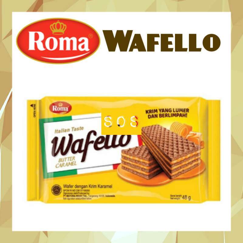 

Roma Wafello MINI Renceng 48 gr dan 21 gr