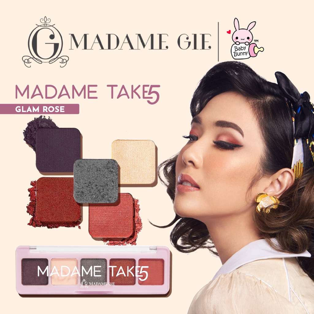 ❤ BELIA ❤ MADAME GIE To Go | GET AWAY Make Up Kit | Complete | Face Pallete | Take5 Palet wajah Madamegie getaway