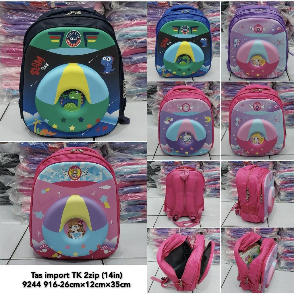 Tas import ransel sekolah tk anak laki anak perempuan