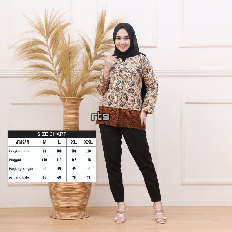 16 MOTIF TERBARU ATASAN BATIK SERAGAM KANTOR SOGAN 1