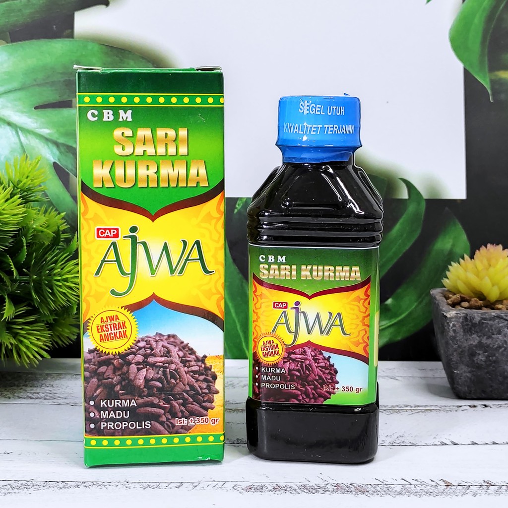 

Sari kurma CBM ajwa + angkak 350 gram