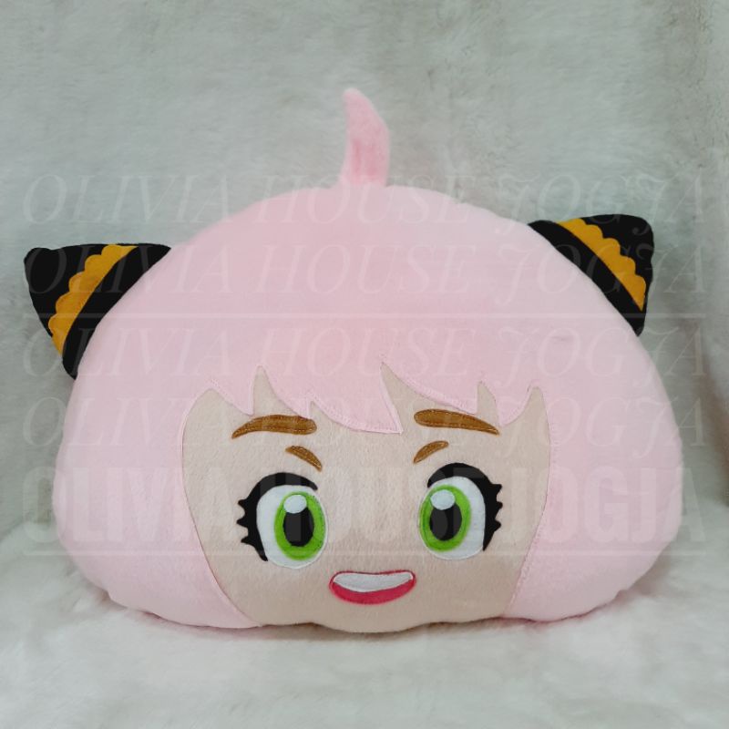 Bantal Anya SPY X Family Pink Bantal SPY X Family Anya Forger Bantal Boneka Anya Forger