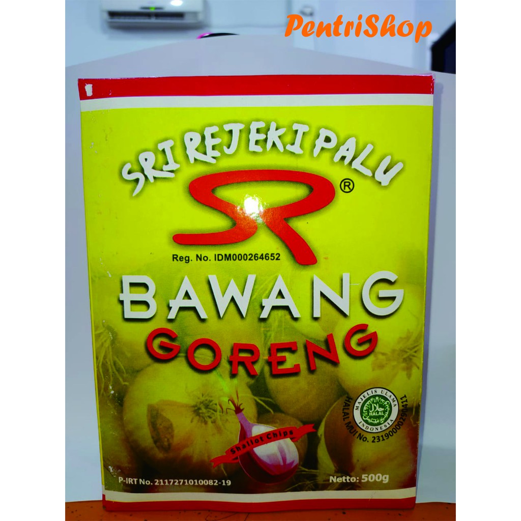 

BAWANG GORENG PALU SRI REJEKI 500 gram Asli Gurih | Sulawesi Tengah