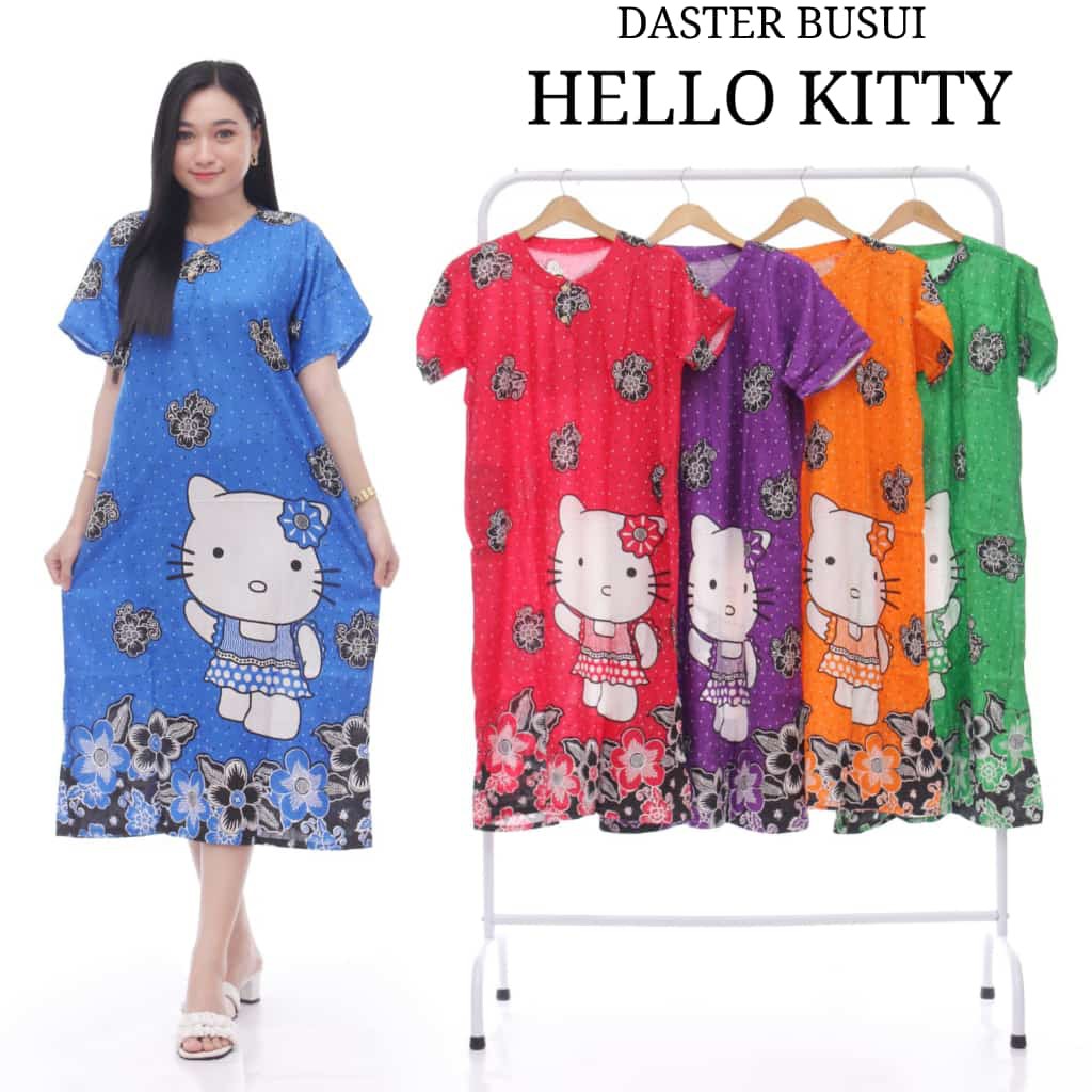 DASTER BUSUI STANDAR MURAH KEKINIAN MIDI( DASTER HELL KITY SAMARA MAYLINA ) BUSUI BUMIL - BATIK FA