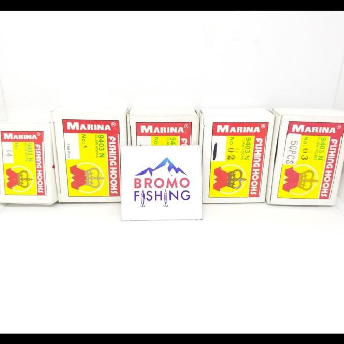 Kail Marina 9403 N Claw Hooks / Ring Box Kotak Kotakan