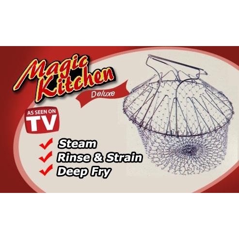 MAGIC KITCHEN CHEF BASKET KERANJANG SARINGAN MASAK perlengkapan masak perlengkapan dapur