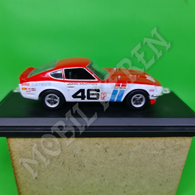 Diecast Del Prado collection Racing Car 1970 BRE Datsun 240Z 1:43 red white