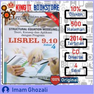 Diskon   Buku Structural Equation Modeling - SEM dengan Lisrel - Imam Ghozali