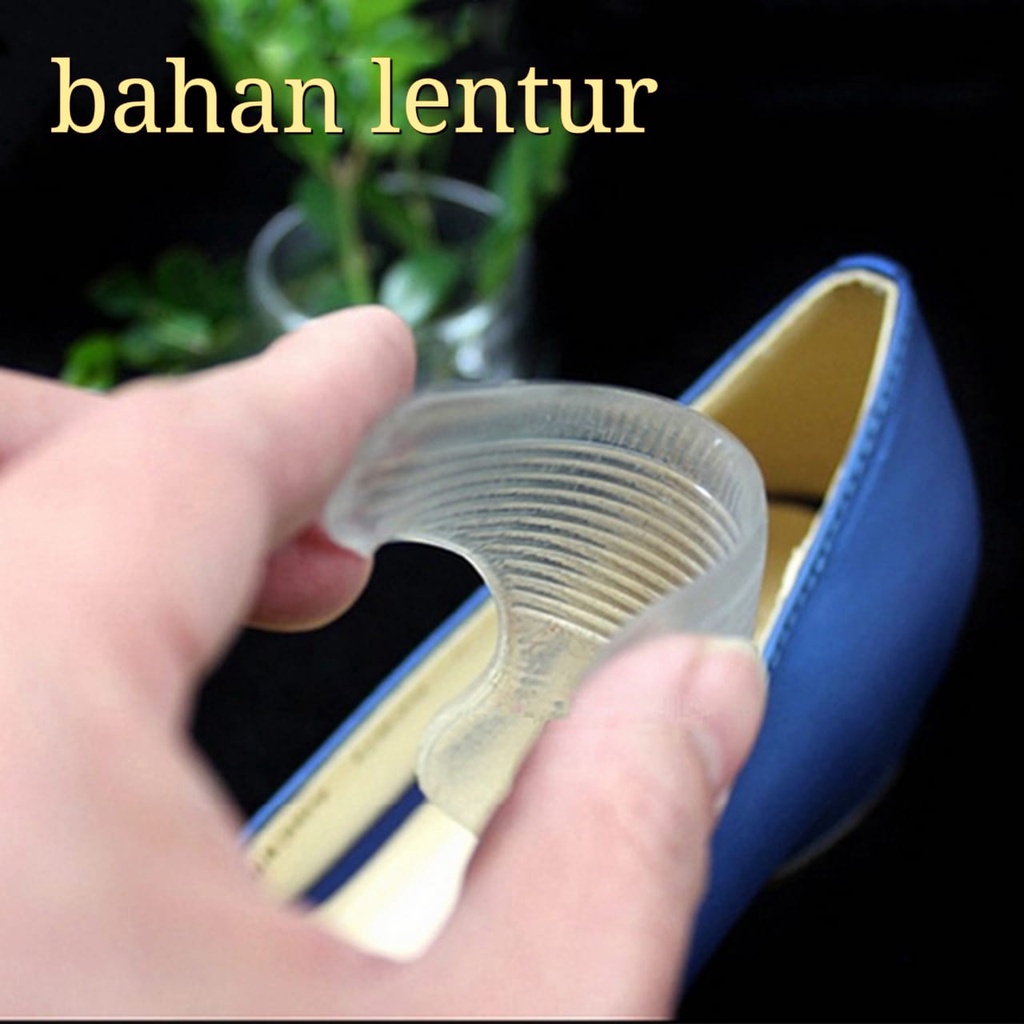 INSOLE PELINDUNG TUMIT SOL SEPATU WANITA INSOLE GEL SILICON TPAD
