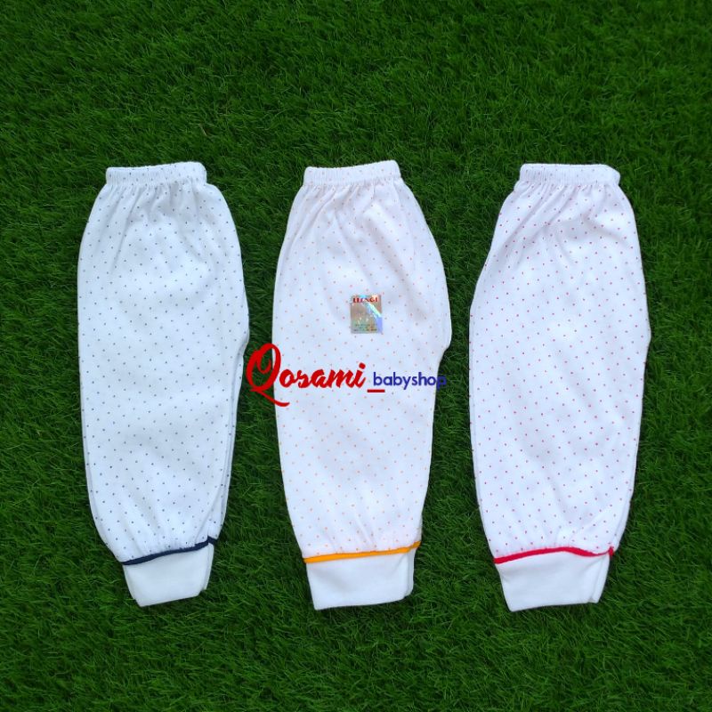 USAGI 3 pcs Celana Panjang Bayi Motif Bintik Uk S, M, L, XL, XXL SNI