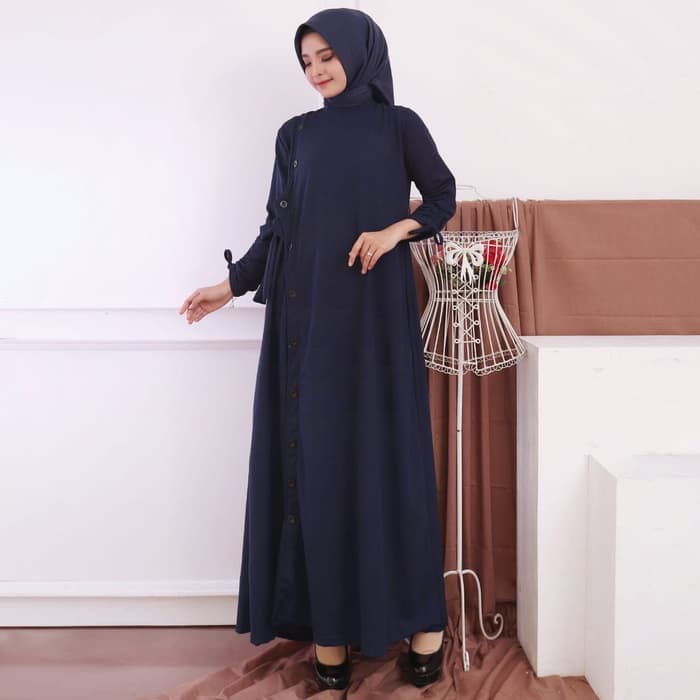  Baju  Gamis  Wanita Terbaru  Gamis  Remaja  Gamis  Bahan Waf 