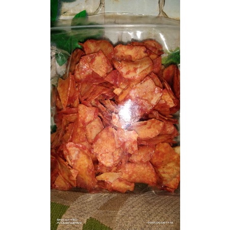 

keripik singkong pedes