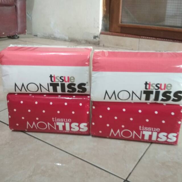 tissue wajah montiss 250 sheet