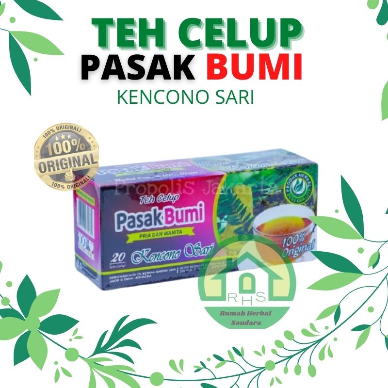 

Teh Celup Pasak Bumi Kencono Sari 20 kantong obat herbal vitalitas stamina tbuh pria