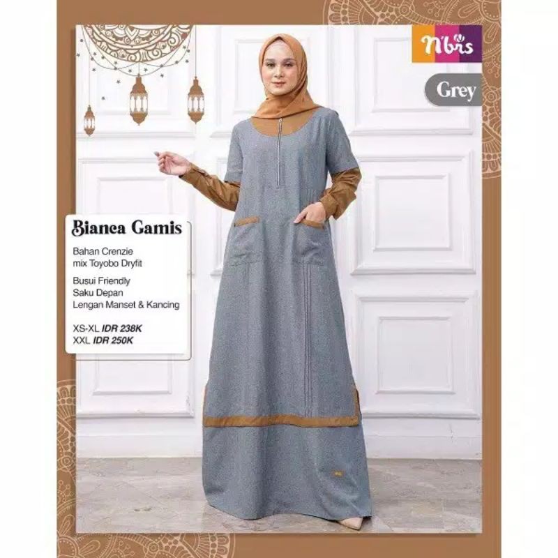 [NEW] BIANCA GREY GAMIS DEWASA NIBRAS SARIMBIT 2021 BEST SELLER