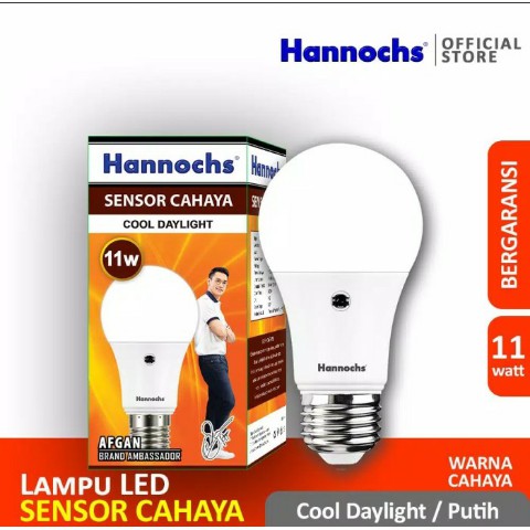 Lampu Led HANNOCHS Sensor Cahaya