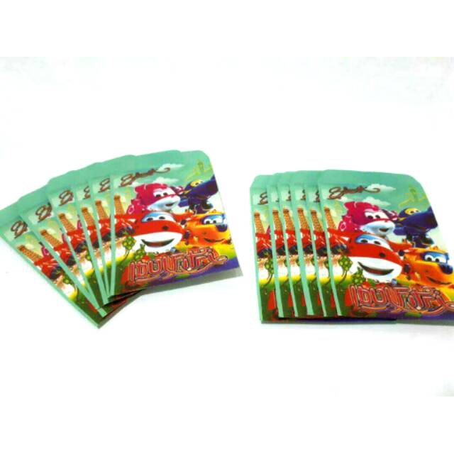 

Angpao / Amplop Lebaran Super Wings Hijau