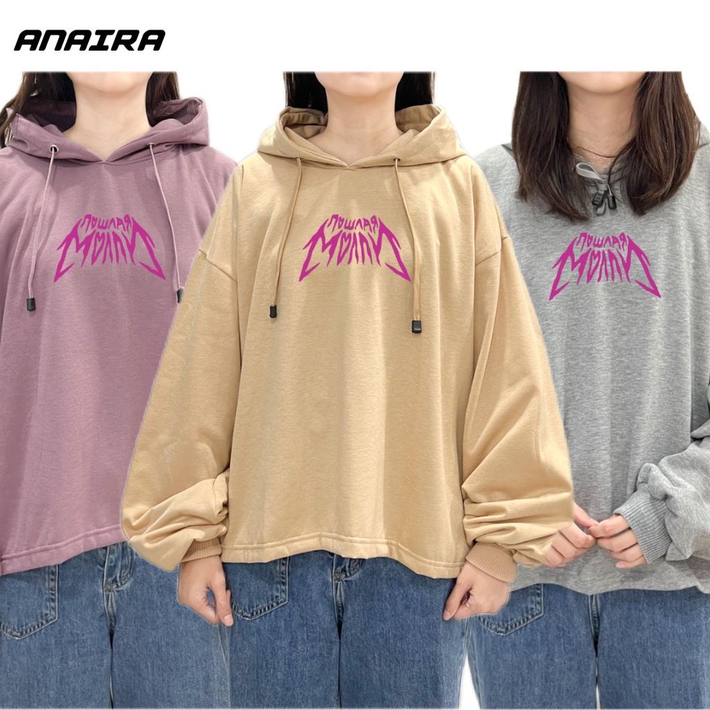 WOO SWEATER HOODIE PRIA WANITA OVERSIZE SWITER HUDIE OVERSAIZ