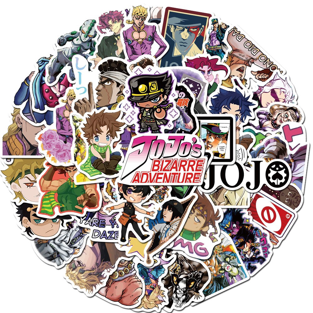 JB002 – Sticker / Stiker / Alat Tulis Anime Manga Cosplay Jepang Jojo’s Bizarre Adventure