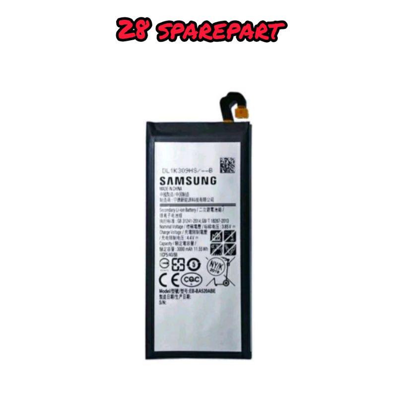 BATERAI BATRE SAMSUNG A520 A5 2017 ORIGINAL