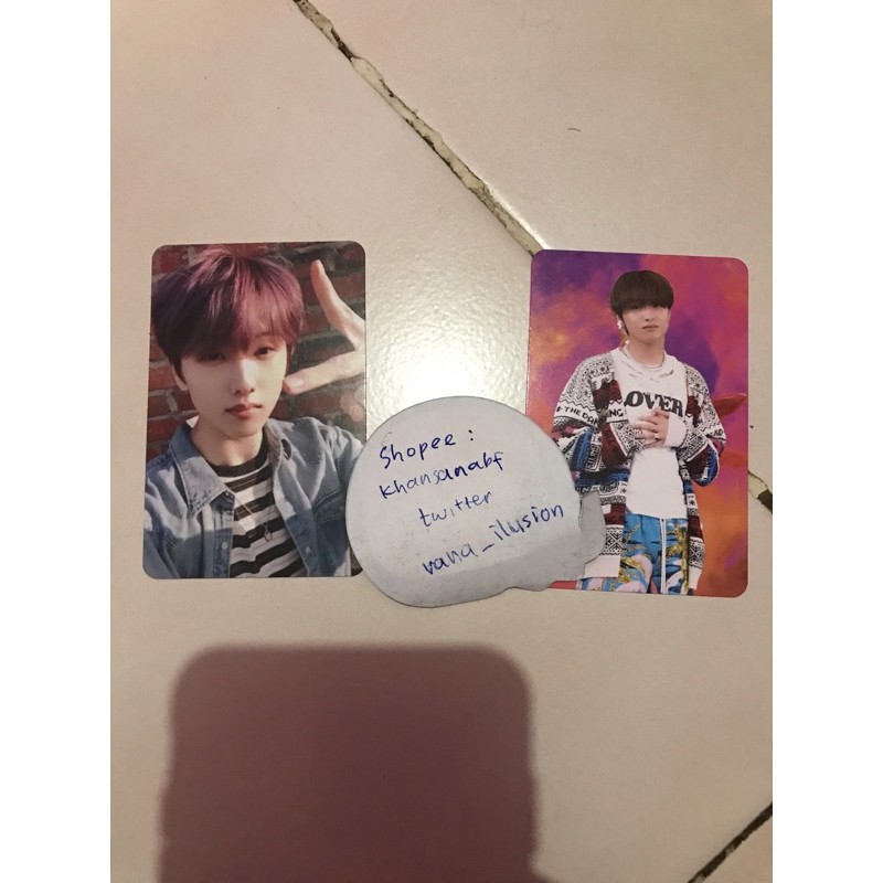 OFFICIAL PC AR SELCA JISUNG & AR CLIP HAECHAN HOT SAUCE JEWEL ALBUM NCT DREAM