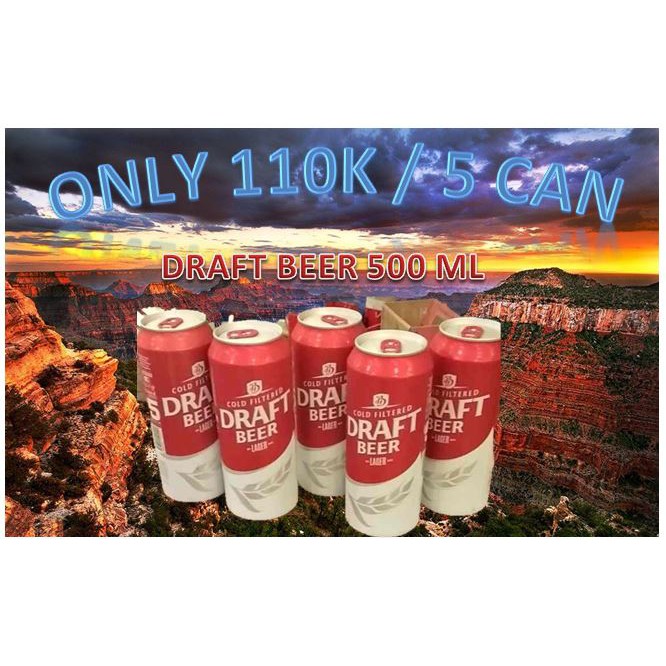 

DRAFT CAN 500 ML PROMO