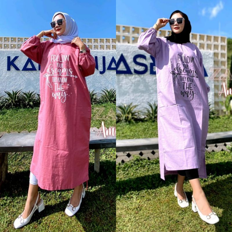 Maxy / Gamis Make good choices / 0Dress Oversize Amira Dress by Zaviera