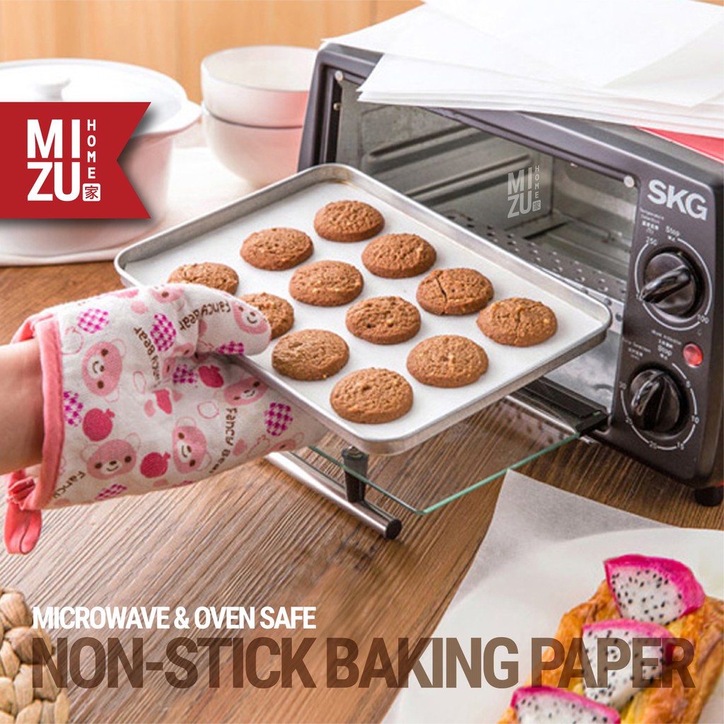 MIZU SUPERSIZE 20 / 50 meter Baking Paper Roll JUMBO Non-Stick Food-Grade Kertas Panggang 30cm-4
