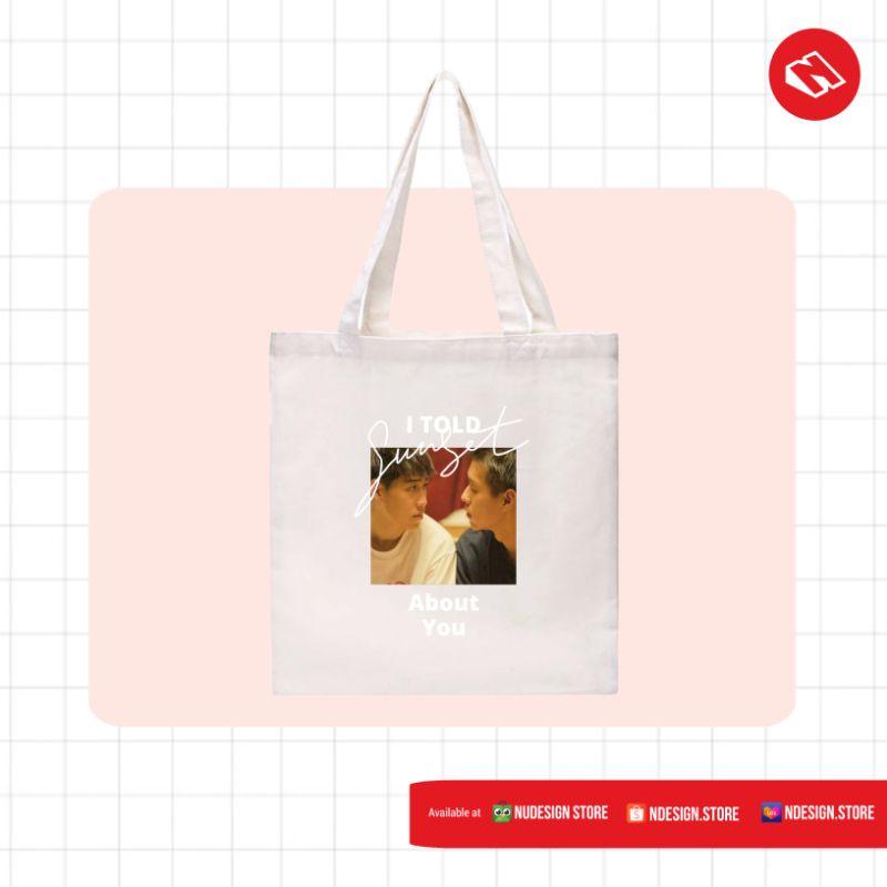NDESIGN - I Told Sunset About You Totebag