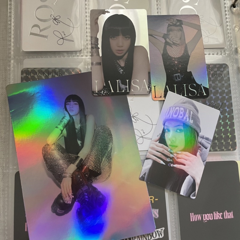 Blackpink Lisa - Lalisa album pob weverse / ygs yg select ygselect photocard pc postcard