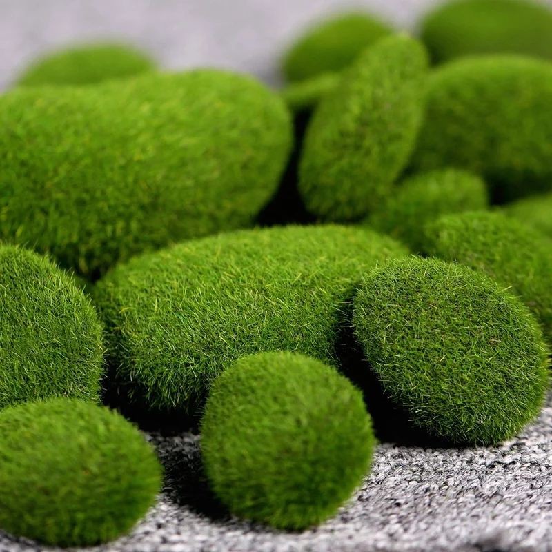 Batu lumut imitasi artificial moss suzzi craft