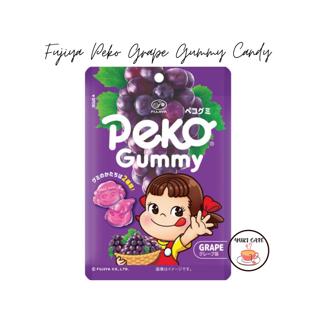 

PERMEN – “FUJIYA” PEKO GRAPE GUMMY CANDY