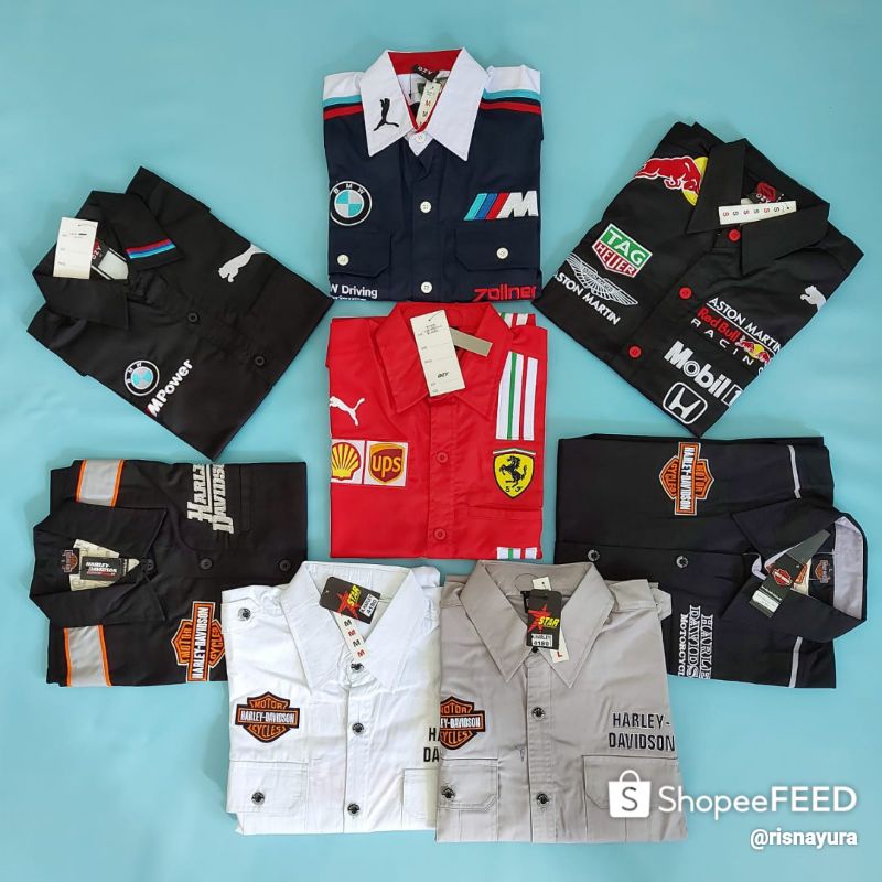 Kemeja 511 Panjang / Kemeja Outdor / Kemeja PDL [Putih]