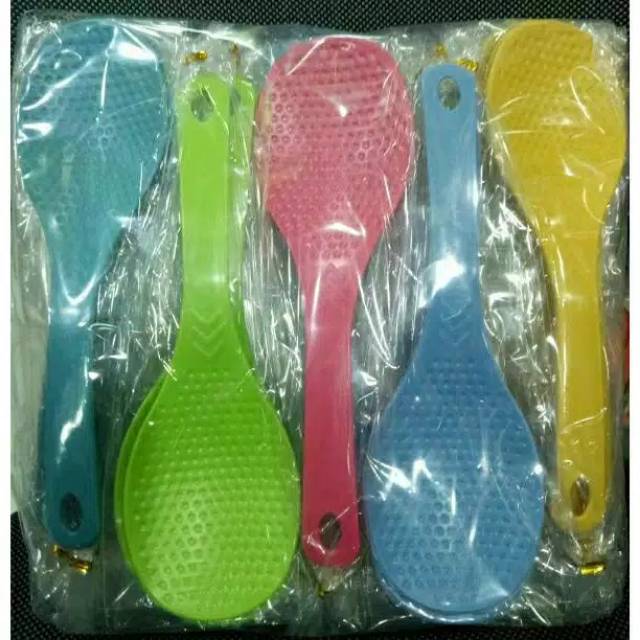 (isi 100pcs) souvenir pernikahan centong nasi kemasan plastik
