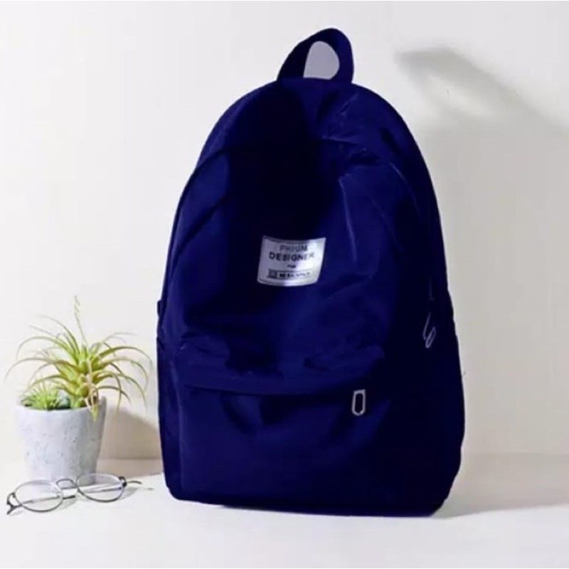 [COD] TERLARIS TAS RANSEL PHIUM SEKOLAH KOREA/TAS SEKOLAH POLOS KULIAH SMP SMA TERMURAH/MINISO