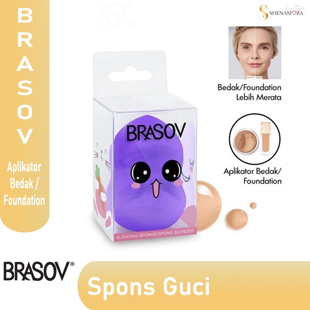 Brasov Spons Guci | Spon Bedak | Sponge Foundation